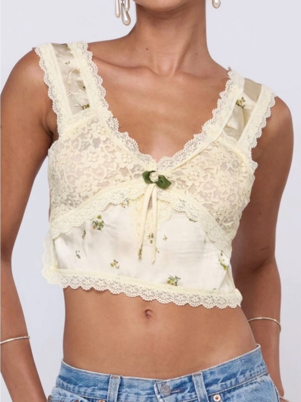 RESA ELOISE TOP IN BEURRE-XS